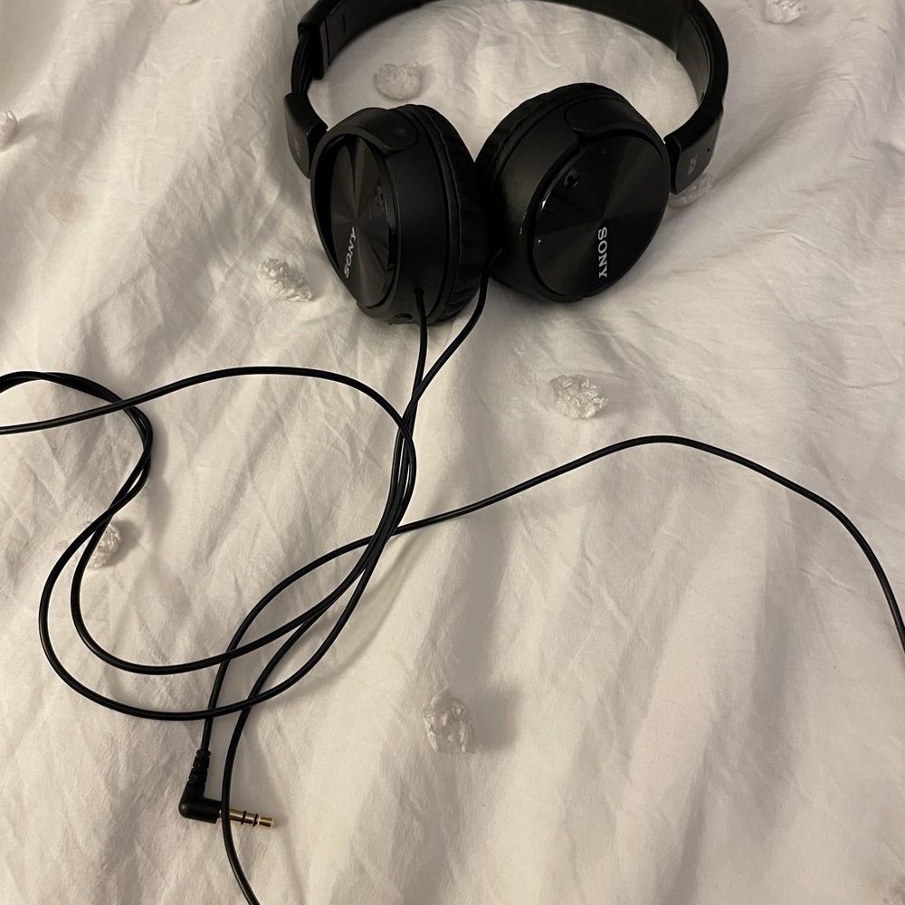 Sony  headphones.